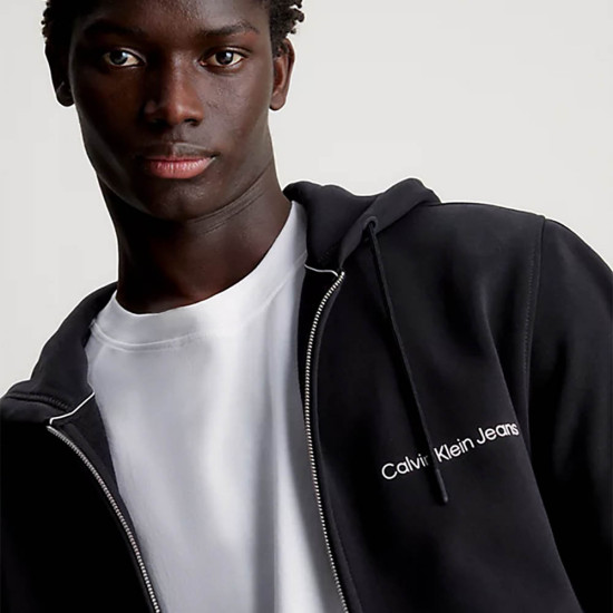 Calvin Klein Ανδρική ζακέτα Institutional Zip Through Hood